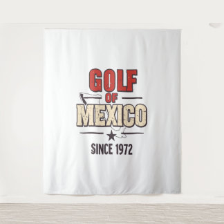 Golf Vrouwen Sociale Club Bloemen Wandkleed
