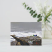 Golf Waarnemers Briefkaart (Staand voorkant)