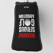 Golf Waarschuwing Ernstige Verslaving Grappige Gol Golfheadcover (Draai 90)