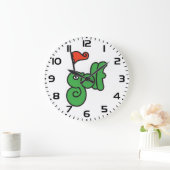 Golf Wang Levendig Groen en Rood Grote Klok (Huis)