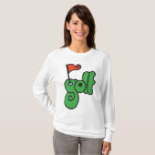 Golf Wang Levendig Groen en Rood T-shirt (Voorkant volledig)