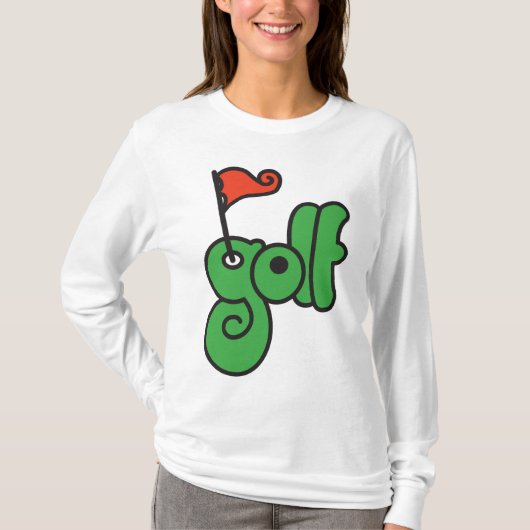 Golf Wang Levendig Groen en Rood T-shirt (Voorkant)
