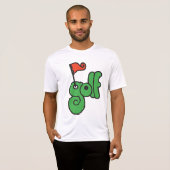 Golf Wang Levendig Groen en Rood T-shirt (Voorkant volledig)
