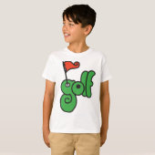 Golf Wang Levendig Groen en Rood T-shirt (Voorkant volledig)