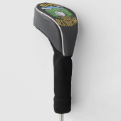 Golf Wapen van Grasvernietigingskunst Golfheadcover (Schuin)