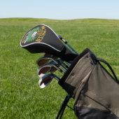 Golf Wapen van Grasvernietigingskunst Golfheadcover (Insitu)