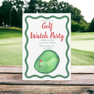 Golf Watch Party Kaart