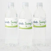 Golf waterfles etiket (Flessen)