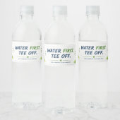 Golf waterfles etiket (Flessen)