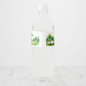 Golf waterfles etiket (Achterkant)