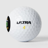 Golf Weapon of Grass Destruction Art Golfballen (Logo)