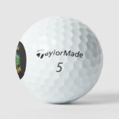 Golf Weapon of Grass Destruction Art Golfballen (Logo)