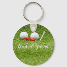 Golf Weddenschap met golfbal t-shirt met liefde vo