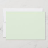 Golf Wedding Invitation card met golfbal Kaart (Achterkant)