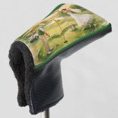 Golf Wedding Lucky in Love St. Patrick's Day theme Golfheadcover (3/4 voorkant)
