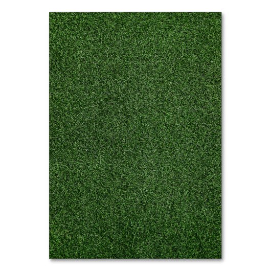 Golf Wedding-nummerkaart Bride & Groom Kaart (Achterkant)