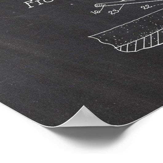 Golf Wedge Patent Poster (Hoek)