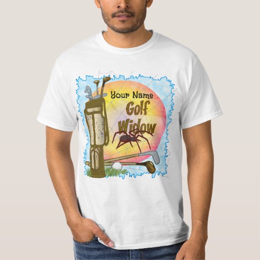 Golf Weduwe T-shirt (Voorkant)