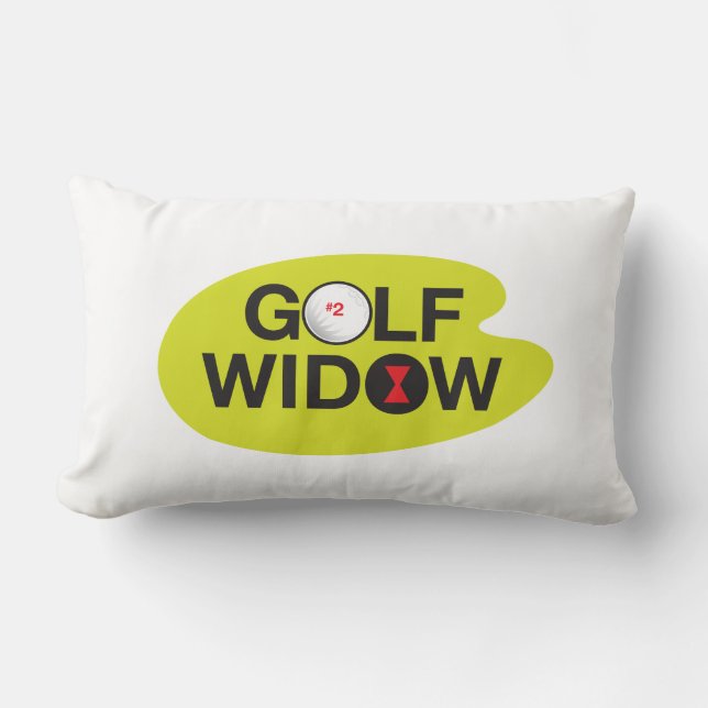 Golf weduwenbadge van Honor Black Widow Spider T - Kussen (Voorkant)