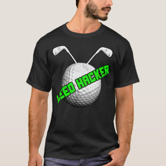 Golf Weed Hacker Sport Game Golfing Golfer badmint T-shirt