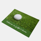Golf Welkom bij goufer's mat (Schuin)