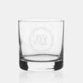 Golf Whisky Glas (Achterkant)