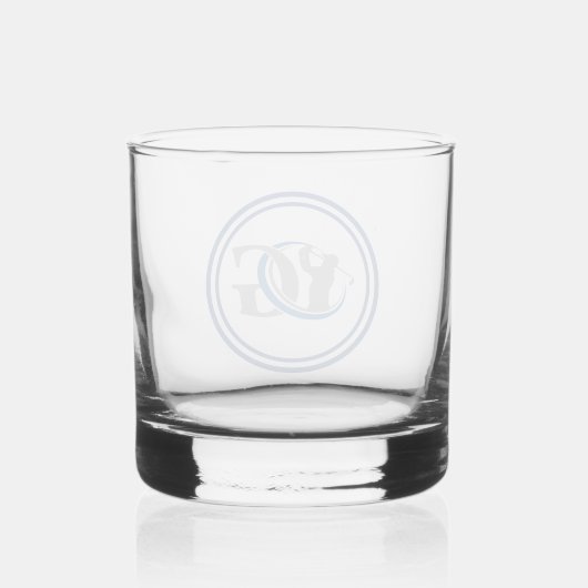 Golf Whisky Glas (Achterkant)
