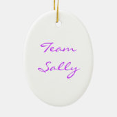 Golf Widow Black Widow Spider T - shirts_personali Keramisch Ornament (Achterkant)