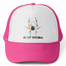 Golf Widow Black Widow Spider T - shirts