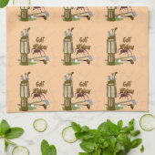 Golf Widow Theedoek (Gevouwen)