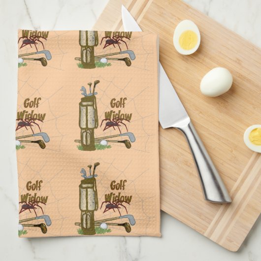 Golf Widow Theedoek (Quarter Fold)