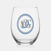 Golf Wijnglas Zonder Voet (Voorkant)