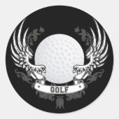 Golf Wings Sticker (Voorkant)