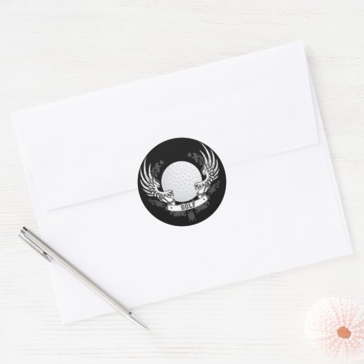 Golf Wings Sticker (Envelop)