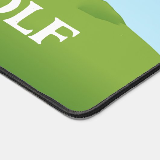 Golf Winkelwagen Design Desk Mat (Hoek)