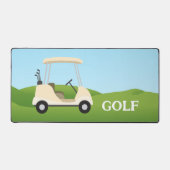Golf Winkelwagen Design Desk Mat (Voorkant)