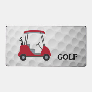 Golf Winkelwagen Design Desk Mat