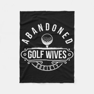 Golf Wives Society Golf Echtgenote Van Een Golfspe Fleece Deken
