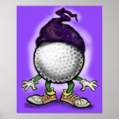 Golf Wizard Poster (Voorkant)
