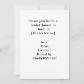 Golf Woman golfer on golf course Bridal  Kaart (Achterkant)