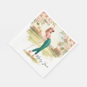 Golf Woman golfer on golf course Servet (Hoek)