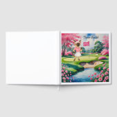 Golf Woman Toernooi voor Siamese Cat Golfer Gastenboek (Volledig)