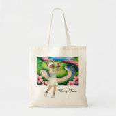 Golf Woman Toernooi voor Siamese Kattenliefhebbers Tote Bag (Voorkant)