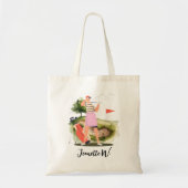 Golf Women golfer Tote Bag (Voorkant)