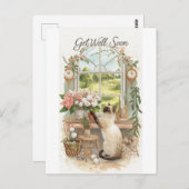 Golf Word snel goed met de golfbaan achtergrond Briefkaart (Voorkant / Achterkant)