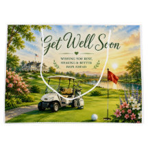 Golf Wordt Gauw Beter Waterverf voor Golfer