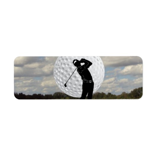Golf World Etiket (Voorkant)