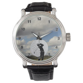 Golf World Horloge