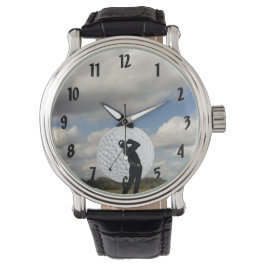 Golf World Horloge