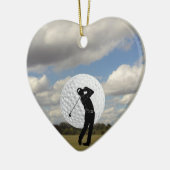 Golf World Keramisch Ornament (Links)